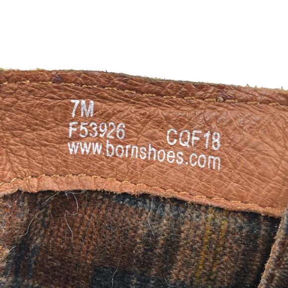 Born Women's Oueva Brown Suede Distressed Ankle Boot Size US 7 - Picture 10 of 10